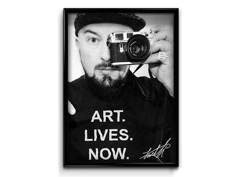 LUVELLI Art Lives Now Poster