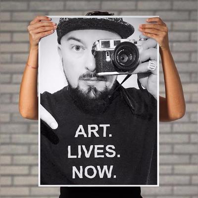 LUVELLI Art Lives Now Poster